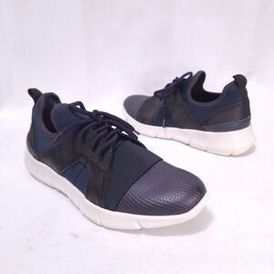OTBT Athletic Transfer Sneakers‎ Women 6.5M Low Top Mixed Media Navy Everyday